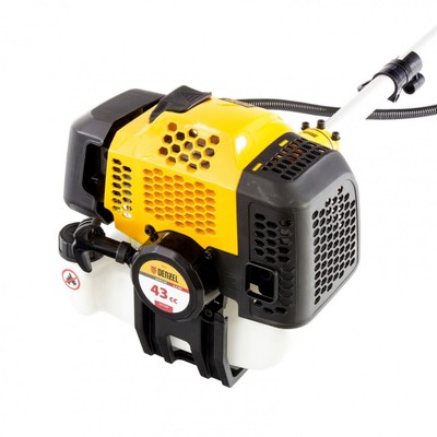 Бензотриммер Denzel DGT 430, 2.5 л.с, леска/нож 42/25.5 см, d=3 мм, неразъемная штанга