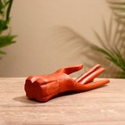 Подставка под кольца «Кисть», 6×6×20 см, дерево - Фото 4