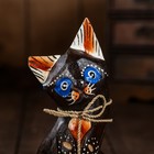 Сувенирный набор «Кошечки с пятнистыми лапками», h=20 см, h=17 см, h=12 см, 4×13×20 см, дерево, МИКС 4165726 - фото 14653647