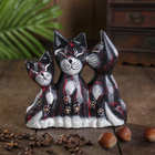 Сувенир дерево "Кошки с колокольчиком" 4х13х13 см 4165733 - фото 14653648