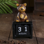 Настольный календарь "Мишка" 6,5х7х12 см - Фото 2