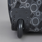 Чемодан малый 20", отдел на молнии, с расширением, наружный карман, 2 колеса, цвет серый - Фото 6
