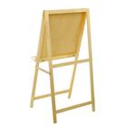 Мольберт тип «Хлопушка», 120×60×65 см, планшет 60×60 см, полка с двумя подстаканниками, неокрашенное дерево, Calligrata - Фото 6