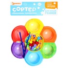 Сортер «Мишкины конфетки», 6 цветов, пинцет, по методике Монтессори, 3+ - Фото 6