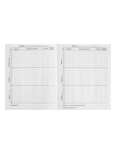 Дневник школьный для 1-11 классов, «Сладости 1», твёрдая обложка 7БЦ, глянцевая ламинация, 40 листов