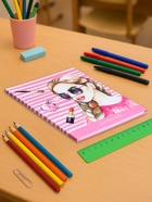 Дневник школьный для 1-11 классов, «Девочка», твёрдая обложка 7БЦ, глянцевая ламинация, 40 листов - Фото 2