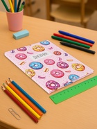 Дневник школьный для 1-11 классов, «Пончики», твёрдая обложка 7БЦ, глянцевая ламинация, 40 листов - Фото 2