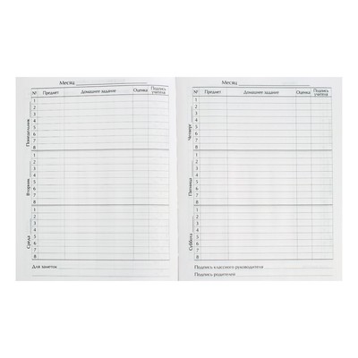 Дневник универсальный для 1-11 классов, "Кот", твердая обложка 7БЦ, глянцевая ламинация, 40 листов