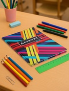 Дневник школьный для 1-11 классов, «Абстракция», твёрдая обложка 7БЦ, глянцевая ламинация, 40 листов - Фото 2