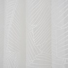 Штора - тюль «Листья», с резиновым рисунком, 150х260 см - Фото 2