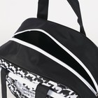 Чемодан малый 20" с сумкой, отдел на молнии, с расширением, цвет чёрный - Фото 11