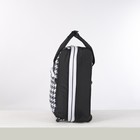 Чемодан малый 20" с сумкой, отдел на молнии, с расширением, цвет чёрный - Фото 3