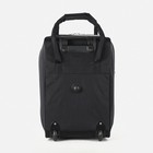 Чемодан малый 20" с сумкой, отдел на молнии, с расширением, цвет чёрный - Фото 4