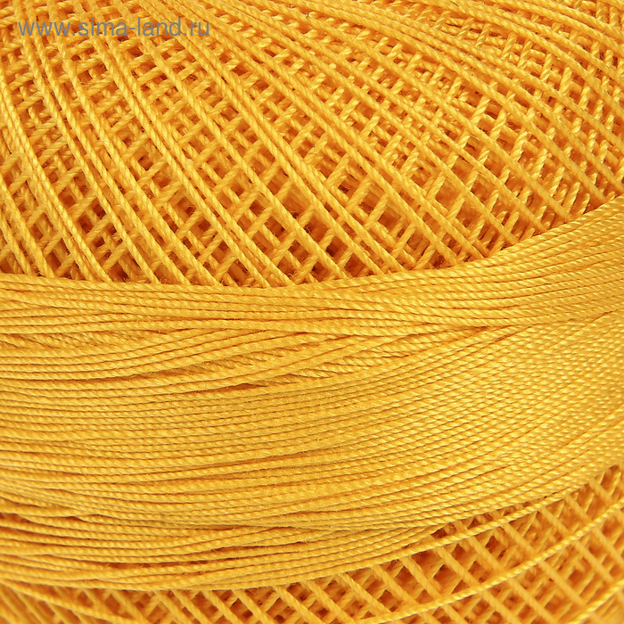 Пряжа "Canarias" 100% мерсериз. хлопок 203м/20г (5307 канарейка)