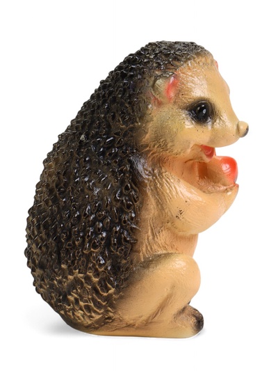 Садовая фигура из гипса «Ёжик с вишней», 9×11×13.5 см