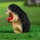 Садовая фигура из гипса «Ёжик с вишней», 9×11×13.5 см - Фото 10