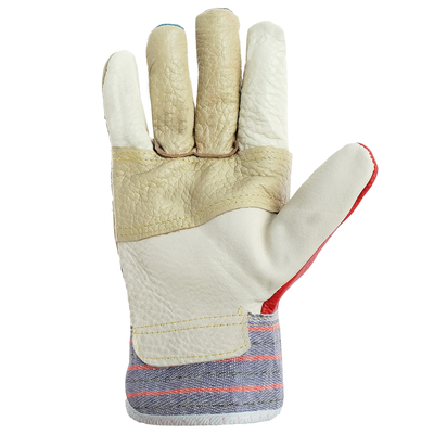 Перчатки Радуга кожаные  цвет МИКС