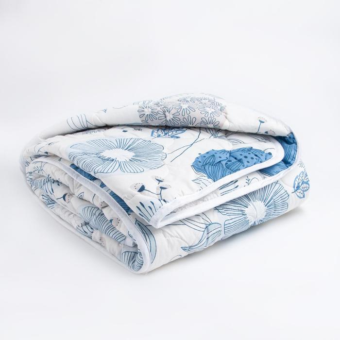 Одеяло «Экофайбер», размер 110х140 см, цвет МИКС, 150гр/м2 - фото 1886388224