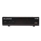 Приставка для цифрового ТВ Lumax DV3215HD, FullHD, DVB-T2/C, дисплей, HDMI, RCA, USB, черная - Фото 11
