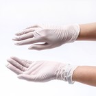 Медицинские перчатки Benovy L, латексные, опудренные, гладкие - Фото 2