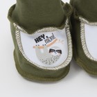 Пинетки Крошка Я "Safari", зелёный, р.22, рост 62 см - Фото 2