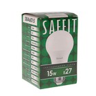 Лампа светодиодная SAFFIT SBA6015, A60, E27, 15 Вт, 230 В, 4000 К, 1500 Лм, 220°, 118х60 мм - фото 23356603