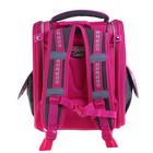 Ранец Стандарт Across 195, 35 х 28 х 15 см, для девочки, раскладной, розовый + мешок для обуви - Фото 9