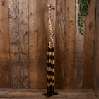 Сувенир дерево "Жираф с полосатыми ногами" 14х22х150 см - Фото 3