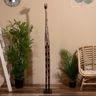 Сувенир дерево "Жираф с ромбами" 16х25х150 см - Фото 3