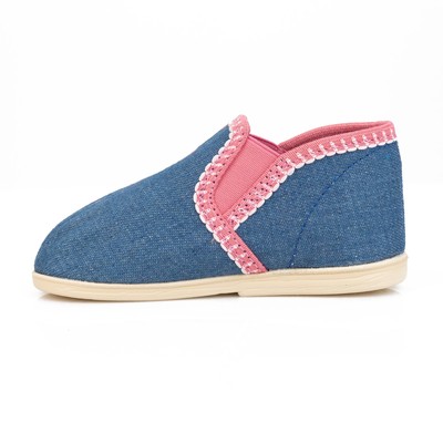 Тапочки детские арт. 10-12 цвет голубой, размер 27