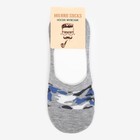 Носки-невидимки мужские, цвет светло-серый, р-р 27-29 (р-р обуви 41-46) - фото 34986470