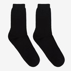 Носки мужские, цвет чёрный, размер 27-31 (р-р обуви 42-48) - Фото 1