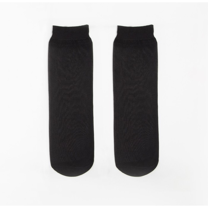 Носки женские 30 ден, цвет чёрный, размер 23-25 (размер обуви 36-40) (10  шт) - РусЭкспресс