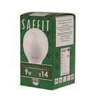 Лампа светодиодная SAFFIT, G45, 9 Вт, E14, 4000 К, 810 Лм, 220°, 80 х 45 4335681 - фото 16140354