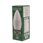 Лампа светодиодная SAFFIT, C37, 9 Вт, E14, 2700 К, 810 Лм, 220°, 100 х 37 4335687 - фото 16140369