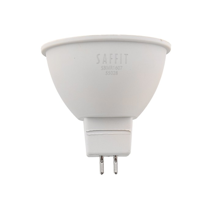 Лампа светодиодная SAFFIT, MR16, 7 Вт, G5.3, 560 Лм, 4000 К, 120°, 48х50 - фото 1907004544