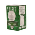 Лампа светодиодная SAFFIT SBA6010, A60, E27, 10 Вт, 230 В, 2700 К, 800 Лм, 220°, 108 х 60 мм 4335695 - фото 16273263