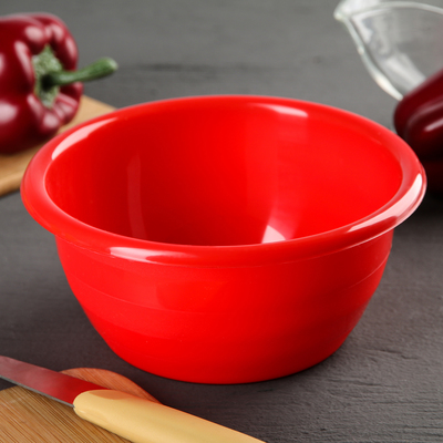 Миска SparkPlast, 1.2 л, пластик, МИКС