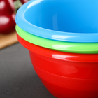 Миска SparkPlast, 1.2 л, пластик, МИКС - Фото 3