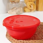 Миска с крышкой SparkPlast, 2.1 л, пластик, МИКС - Фото 1