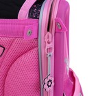 Ранец Стандарт Across 195, 35 х 28 х 15 см, для девочки, раскладной, розовый + мешок для обуви - Фото 12