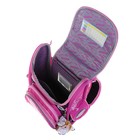 Ранец Стандарт Across 195, 35 х 28 х 15 см, для девочки, раскладной, розовый + мешок для обуви - Фото 3