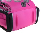 Ранец Стандарт Across 195, 35 х 28 х 15 см, для девочки, раскладной, розовый + мешок для обуви - Фото 13