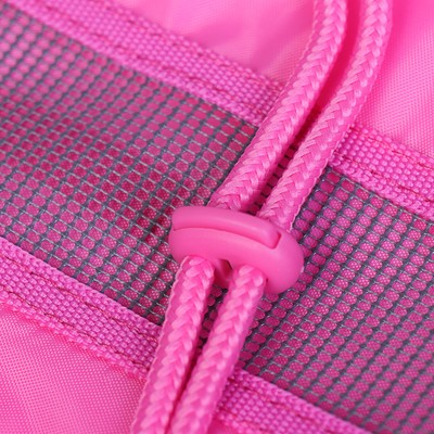 Рюкзак каркасный Across 292 37 х 26 х 13 см, мешок для обуви, чёрный/розовый