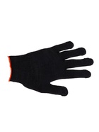 Перчатки рабочие, хб, вязка 7 класс, 5 нитей, размер 9, без покрытия, чёрные - Фото 11