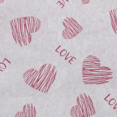 Бумага упаковочная крафт, тонированная с 2-х сторон "Монро", марсала, 0,7 х 10 м