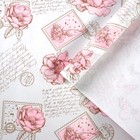 Бумага упаковочная крафт, односторонняя "ПАЛЕРМО", (на белом), МИКС 0,7 х 10 м 42734 - Фото 3