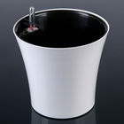 Кашпо с автополивом «Комфорт», 2,5 л (1,3 л), цвет белый - Фото 1