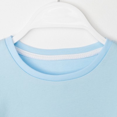 Футболка «НЕБО», голубой, рост 116 см