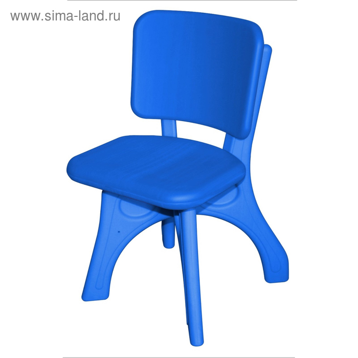 Детский пластиковый стул "Дейзи", синий - Фото 1